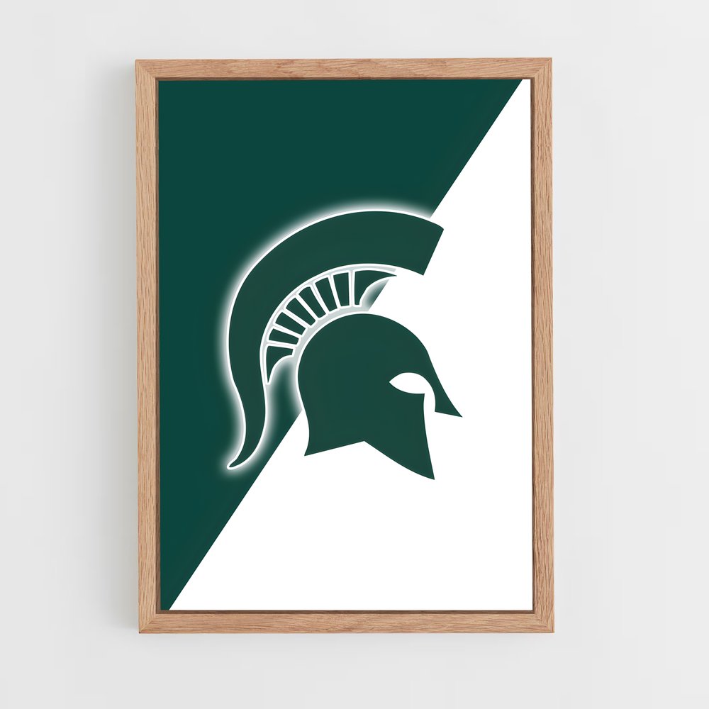 Poster Spartan Spirit – affiche Basketball (vue 4)